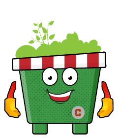 Groenafval container van ContainerBuddy